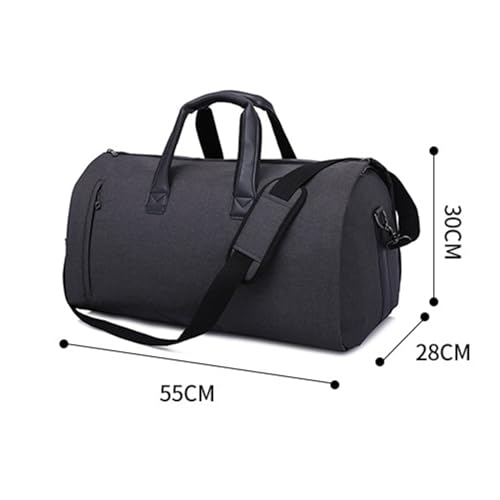 Suit Storage Bag Convertible Garment Bags Garment Bag Garment Duffel Bag for Travel, Business(Black)4