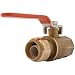 SharkBite 22186-0000LFA Ball Valve 3/4 Inch x 3/4 Inch, Water Valve Shut Off, Female, FNPT, Push-to-Connect, PEX, Copper, CPVC, PE-RT