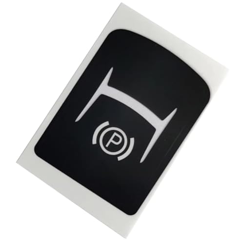 Autocollant bouton stationnement mat pour rénovation Audi A6