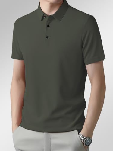 Image of TOPLOT Men's Regular Fit Polo T-Shirt