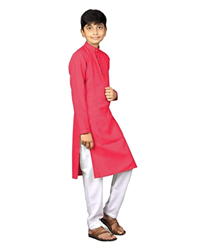 Image of ROYALICA black Indian Kids Dress, Boys Festive and Party Kurta, Kurta Pyjama Set, Wedding Kids Dress, Boys Pyjama Kurta, Indian Kids Yellow Kurta Pyjama (15-16 YEAR, SKY BLUE)