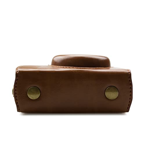 Funda de piel vintage para Canon G7X Mark II III - Fernando Cortés
