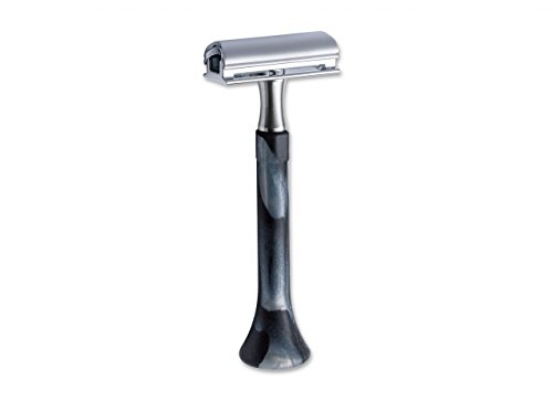 Boker USA Razolution Safety Razor,Titanium Gray Handle