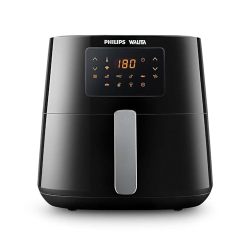 Air fryer Philips Walita Essential XL Digital, com o painel digital sensível ao toque visível