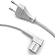 Brighton® Ersatznetzkabel, Kompatibel mit Play One, Play-1 und One SL Lautsprechern. Auch Kompatibel mit Samsung HW-Q950 & SWA-9500S/XE (3 Mtr, Weiß, 1er-Pack)