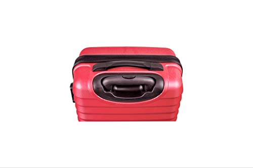 Image of Safari Sonic 77 cms Anti Scratch Polycarbonate Hard Sided Check-in Luggage (Red, 77)