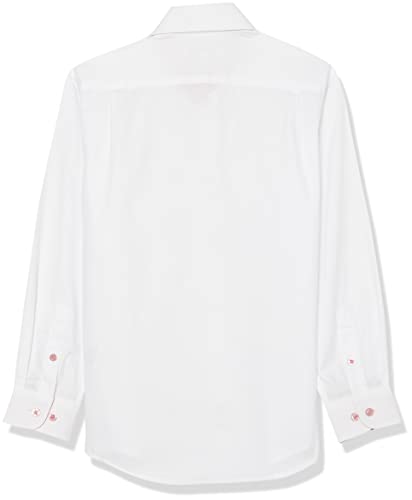 Isaac Mizrahi Boy's Long Sleeve Houndstooth Pattern Button Down Shirt2