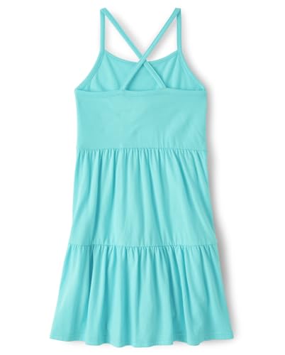 Image of The Children's Place Girls Sleeveless Strappy Back Summer DressesCasual Dress