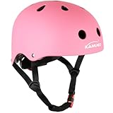 KAMUGO Kids Helmet,Toddler Helmet Adjustable Kids Helmet CPSC Certified Ages 3-8 Years Old Boys Girls Multi- Sports Safety Cycling Skating Scooter and Other Extreme Activities Helmet
