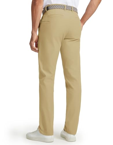M MAELREG Mens Golf Pants 8 Pockets Water-Resistant -30"/32"/34" Lightweight Stretch Business Casual Work Mens Dress Pants3
