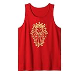 Leo Queen Season Lioness with crown elegant Design Tank Top