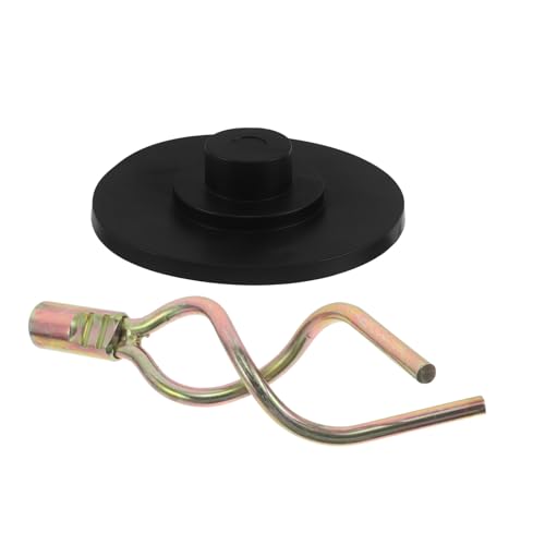 Yardenfun Accesorios para Varilla de Limpieza de Drenajes Rosca, Material Metálico y Caucho, para Limpieza de Canaletas y Tuberías de Desagüe en Exteriores