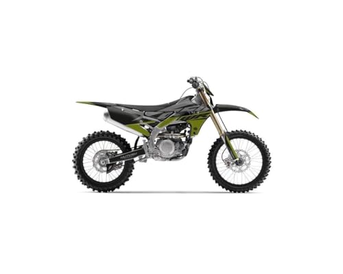 Kit déco Yamaha 250 WRF kaki aux finitions premium pour moto cross