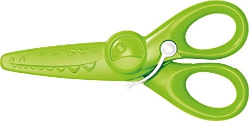 Maped Kidicraft Childrens Safety Craft Scissors (Pack of 3) Zig Zag, Curves & Straight Cut