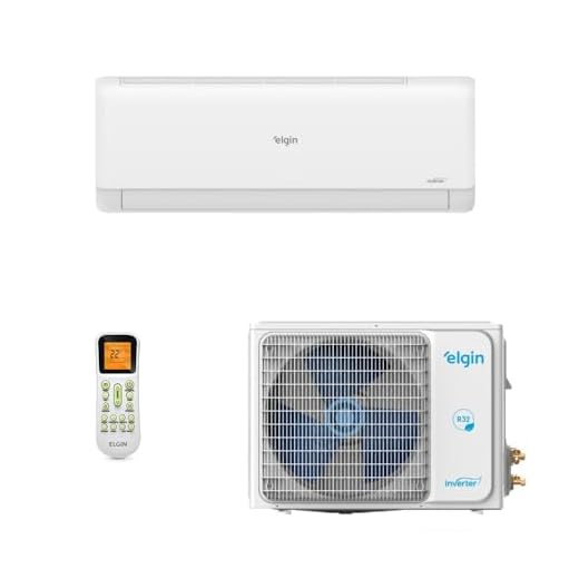 Ar-Condicionado Split HW Elgin Eco Inverter II Wi-Fi 12.000 BTUs R-32 Quente/Frio 220V
