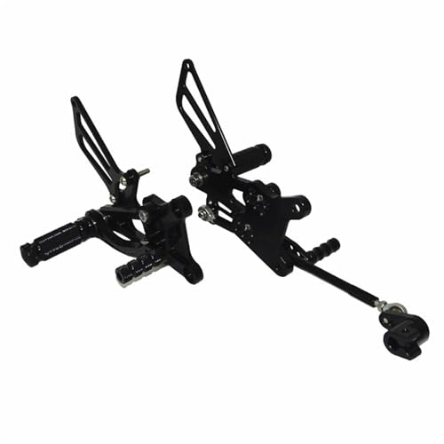 Repose-pieds CBR600F4 Rider Racing commandes reculées usinées CNC - 4