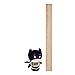Hallmark – Tarjeta de Itty bittys Batman Peluche, Color Gris