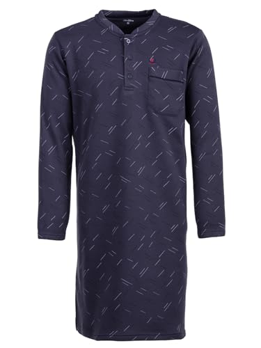 Henry Terre Camisón térmico para hombre M - Antracita