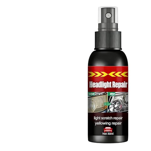 Genérico Limpiafaros para Coche - 100ml Protección UV De Larga Duración Para Coches - Spray Elimina Rayones Kit de Limpieza para Faros,Para Restauración Y Mantenimiento De Lentes De Faros