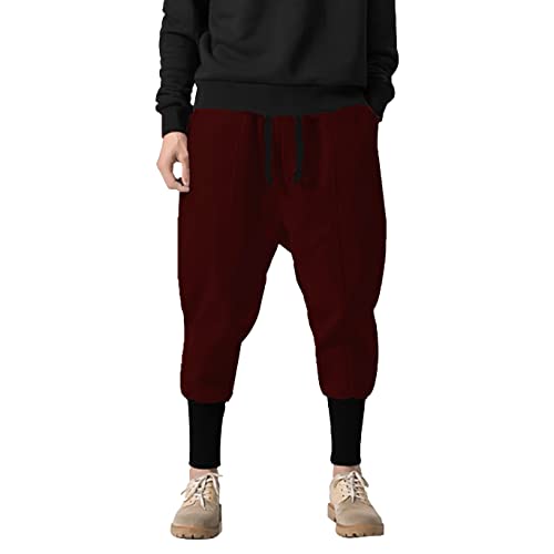 Image of JUGULAR Men's Loose Mid Rise Cotton Track Pant |Hip Hop Track Pant and Jogggers