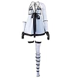 Kaine Cosplay Costumes Dress Suit Swimsuit Halloween Party Costume Bandage Full Set (Female M)