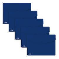 Buste Con Bottone FAVORIT A4 - Polipropilene Opaco, Confezione Da 5 Pezzi, Colori Assortiti - Foto 5