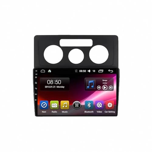 Radio navegador GPS 2 DIN para VW Tiguan 2006-2016 con Bluetooth y 4G+64G