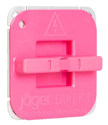 Jäger Direkt 100x Steckdosen Malerschutz, wiederverwendbar, für alle Steckdosen inkl. Schutzkontakt, ideal für Malerarbeiten, Tapezieren, Renovierungen, BioBased, Made in Germany