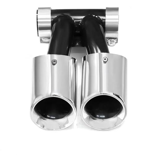 Embout d'échappement double à buse biseautée pour optimiser le look arrière du silencieux 981