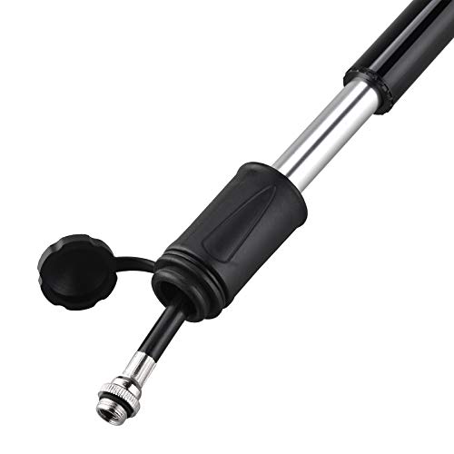 Leeofty Mini bomba de bicicleta Bomba de bicicleta 100 PSI Bomba de ar de bicicleta de alta pressão