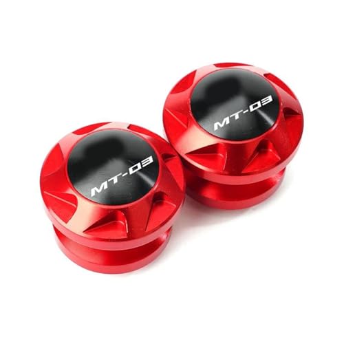 Für Yamaha MT-03 MT03 MT 03 2014-2020 2019 2018 6 MM CNC Aluminium Achterbrug Spoelen Slider Stand Schroef Swingarm Spulen