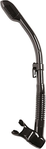 Cressi Supernova Dry Dry Snorkels, Black/Black [Duplicate]
