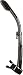 Cressi Supernova Dry Snorkel (Black / Black)