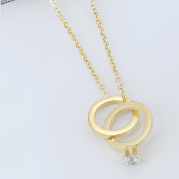Image of SALTY Anti Tarnish Fancy Loving Gift Box | Necklace, Earrings & Bracelet Jewellery Set for Women | Stylish Minimal Jewelry Sets | Modern Design Aesthetic Accessories | Ideal for Gifting | Gift for Diwali, Christmas, Marriage, Birthday