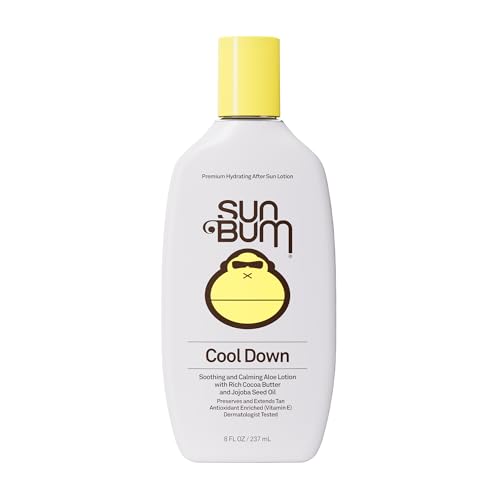 Sun Bum Cool Down Aloe Vera Lotion - Vegan After Sun Care with Cocoa Butter to Soothe and Hydrate...
