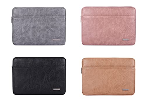 Funda para laptop antiarañazos de 11 pulgadas con 2 bolsillos para tablet 3