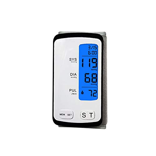 Blood Pressure Monitor- Tubeless Automatic Upper Arm Blood Pressure Machine Digital BP Cuff Kit with 8.7-16.5 inch Large Cuff 2 User 180 Set Memory - LCD Backlight Screen