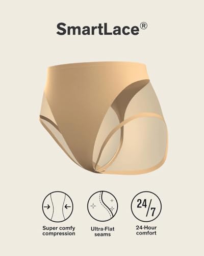 Image of Leonisa Invisible Shapewear Panties, High Waisted Tummy Control Women's Underwear