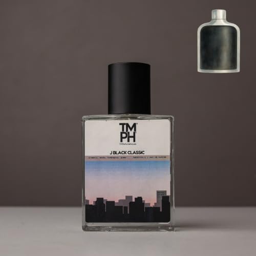 Image of TMPerfumehouse J Black Classic EDP for Men | Aromatic, Spicy & Long Lasting Perfume Spray | Aromatic, woody & Freshspicy Fragrance | Luxury Gift for Him | TMPH | 50ml