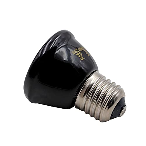 2 5W 50W 75W 100W E27 Huisdier verwarming lamp zwart infrarood keramische emitter warmte gloeilamp pet broep reptiel… - Afbeelding 5