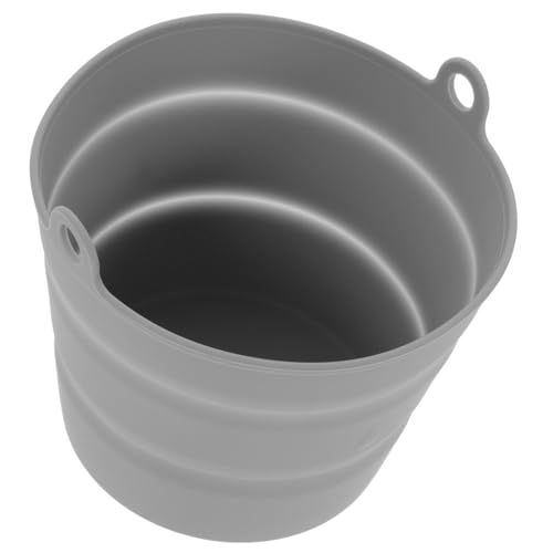 MERRYHAPY Faltbarer Silikoneimer Grill-öleimer-innenhülle Wiederverwendbar Für BBQ Faltbarer Öleimer -falteimer Grillzubehör