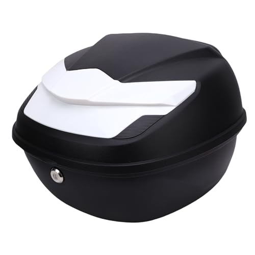 Top case de moto 39L résistant aux chocs avec support arrière pour scooter