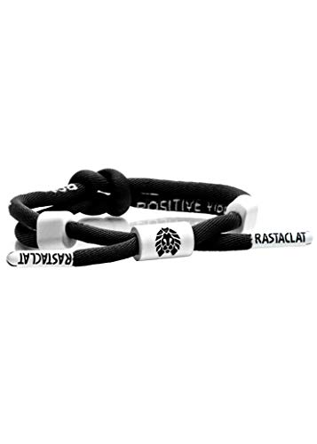 Rastaclat Knotaclat Positive Vibes Bracelet in Black