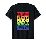 Photo Gallery lgbt primo orgoglio era una rivolta gay lesbiche transgender bisessuale maglietta Photo Gallery lgbt primo orgoglio era una rivolta gay lesbiche transgender bisessuale maglietta