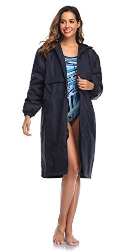 Image of Adoretex Unisex Swim Parka Water Resistant Warm Coat Water Sports Swim Parka for Adults & Kids