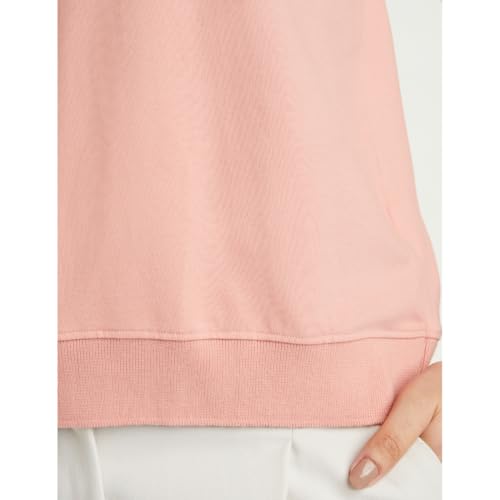 Image of U.S. Polo ASSN. Women's Cotton Solid Loose Fit Polo Shirt