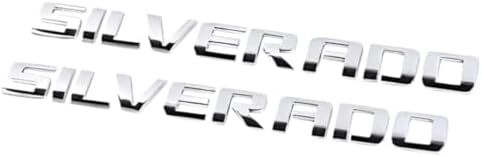 Duramax Badge Emblems 2-Piece In Chrome With Black For 2007-2020