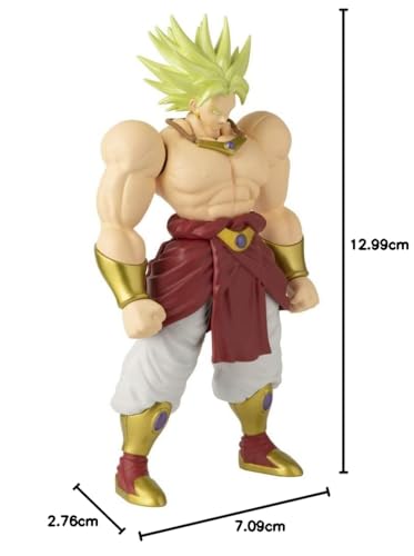 Bandai Dragon Ball Super Figurine Géante Super Limit Breaker 30 cm Broly animé Licence Officielle Dragon Ball Grande figurine articulée Broly Jouet Enfant et + 36236 - vue 6