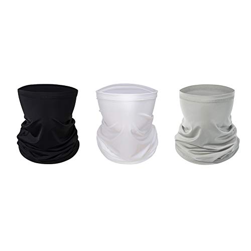 Neck Gaiter, Sunblock Dustproof UV Cooling Face Mask Bandana for Summer Outdoors