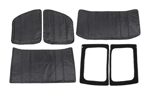 Tapis isolation thermique Jeep Wrangler JL kit acoustique toit 4 portes